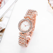 Fashion Simple Women Quartz Watch Diamond Alloy