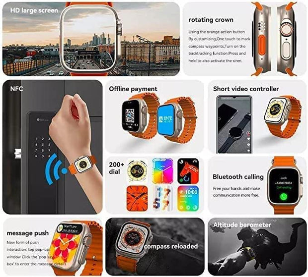 T800 Ultra Smart Watch 1.99 Inch