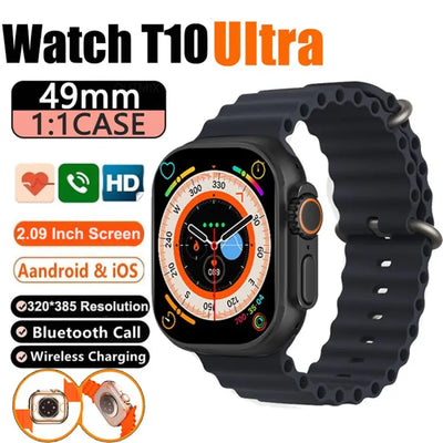 T10 Ultra 2.09 Infinite Display Smart Watch