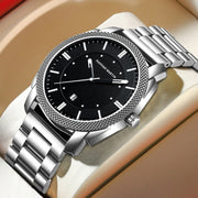 Stainless Steel With Waterproof Men Watch