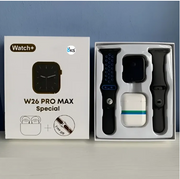 Smart Men Watch W26 Pro With Gift Of Earbuds