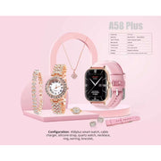 Women A58 Smart Watch 5 in 1 Best Gift